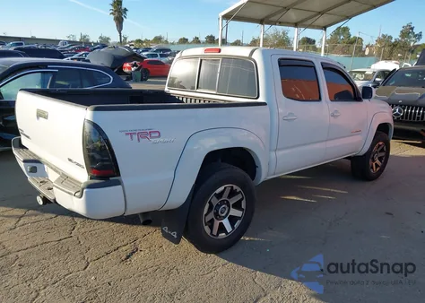 2007 Toyota Tacoma Base V6 z USA, uszkodzony, nr VIN 5TELU42N97Z325581